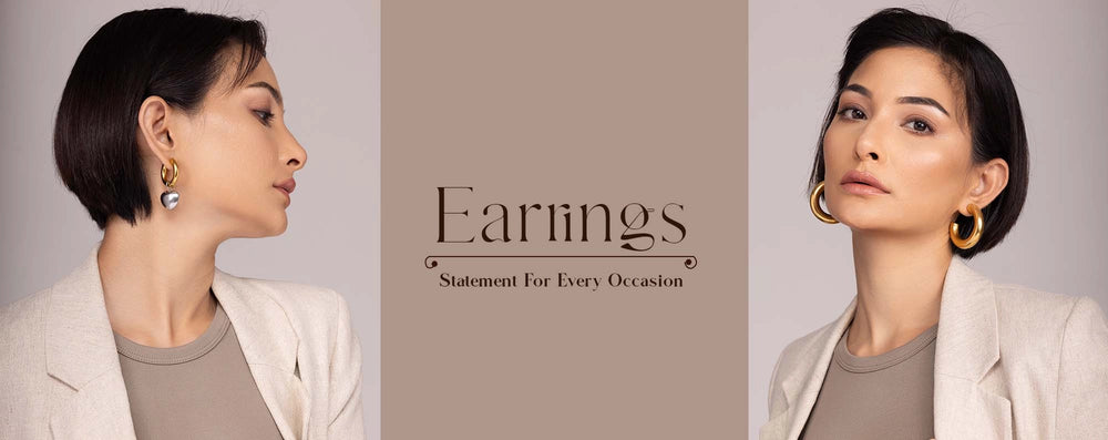 Solitaire Earrings Banner