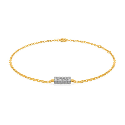 Strobe 9KT Gold Laboratory Grown Diamond Bracelet
