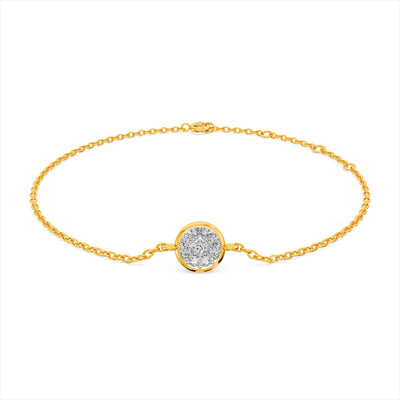 Solstice Spark 9KT Gold Laboratory Grown Diamond Bracelet
