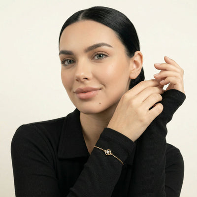 Mystical 9KT Gold Laboratory Grown Diamond Bracelet