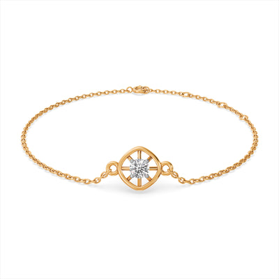 Mystical 9KT Gold Laboratory Grown Diamond Bracelet