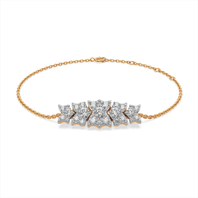 Bonded Spark 9KT Gold Laboratory Grown Diamond Bracelet