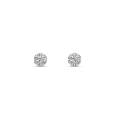 Bloom 9KT Gold Laboratory Grown Diamond Stud Earring