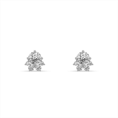 Divine 9KT Gold Laboratory Grown Diamond Stud Earrings