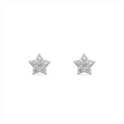 Little Starry 9KT Gold Laboratory Grown Diamond Studs
