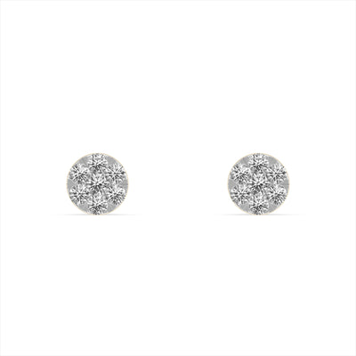 Refined 9KT Gold Laboratory Grown Diamond Earrings