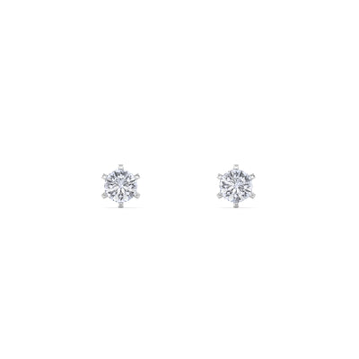 Lustre Pin 9KT Gold Laboratory Grown Diamond Studs for Multiple Piercings
