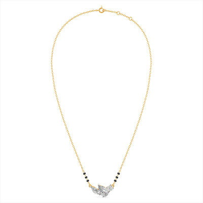 Amrita 9KT Gold Laboratory Grown Diamond Mangalsutra