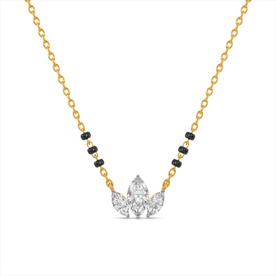 Amrita's Favourite 9KT Gold Laboratory Grown Diamond Mangalsutra