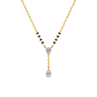 Pure Vow Teardrop 9KT Laboratory Grown Diamond Mangalsutra