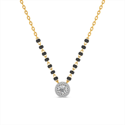Sacred Sparkle 9KT Laboratory Grown Diamond Mangalsutra