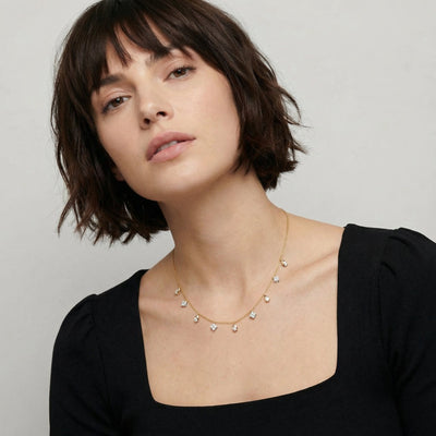 Shraddha's Favourite Petite Drop 9KT Laboratory Grown Diamond Necklace