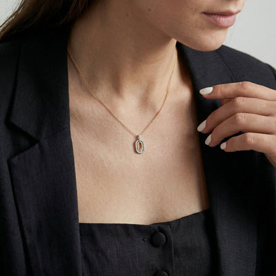 Eclipse Nova 9KT Gold Laboratory Grown Diamond Necklace