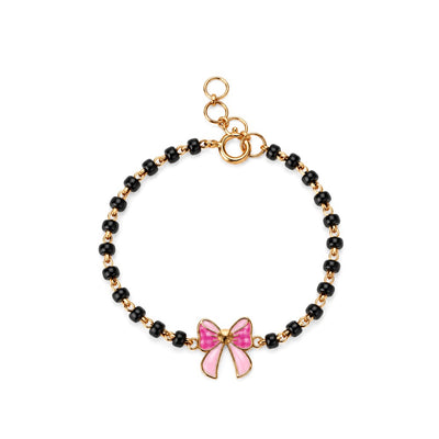 Pretty Bow 9KT Gold Nazariya for Kids