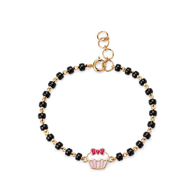 Sweet Cupcake 9KT Gold Nazariya for Kids