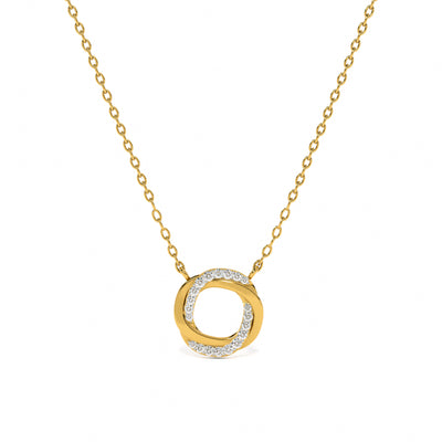 Cherished Connection 9KT Gold Laboratory Grown Diamond Necklace