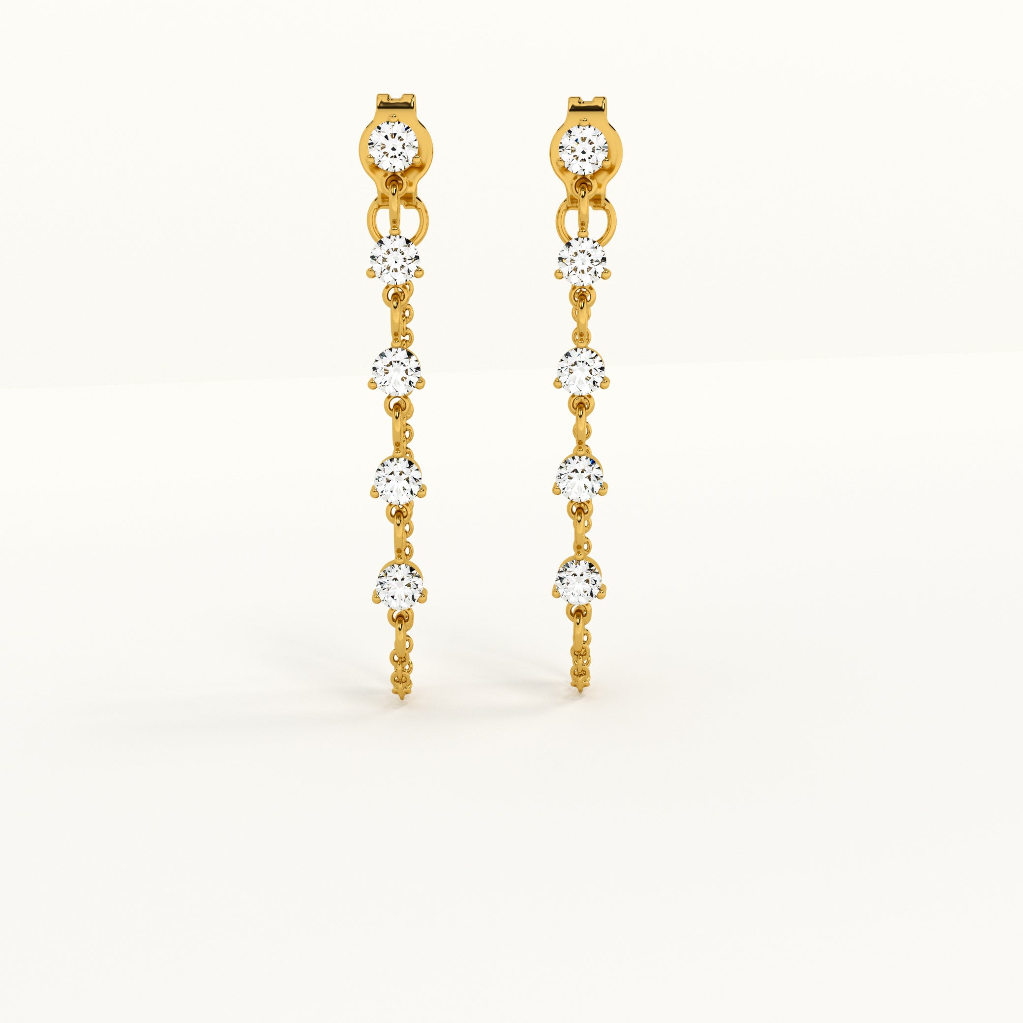 Twinkling Teardrops Dangle Earrings