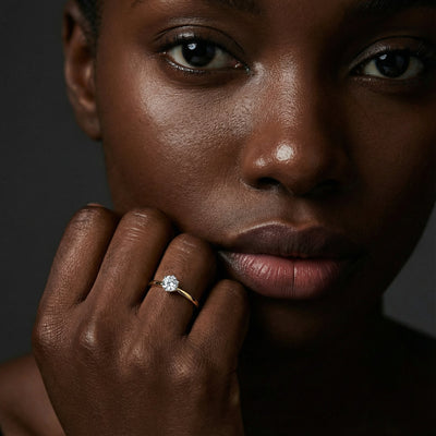 The Sovereign 9KT Gold Laboratory Grown Diamond Ring