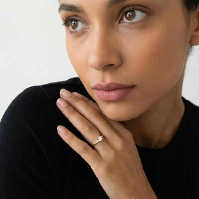 The Harmony 9KT Gold Laboratory Grown Diamond Ring