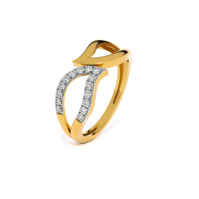 Eternal Flow 9KT Gold Laboratory Grown Diamond Ring