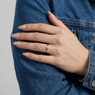 Always Yours 9KT Gold Laboratory Grown Diamond Ring