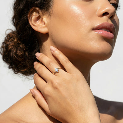 Here To Stay 9KT Gold Laboratory Grown Diamond Ring