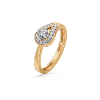 The Rosecrest Halo 9KT Laboratory Grown Diamond Promise Ring