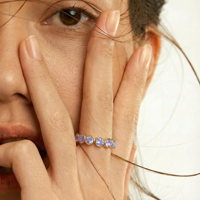 Tanzanite Harmony 9KT Gold Ring