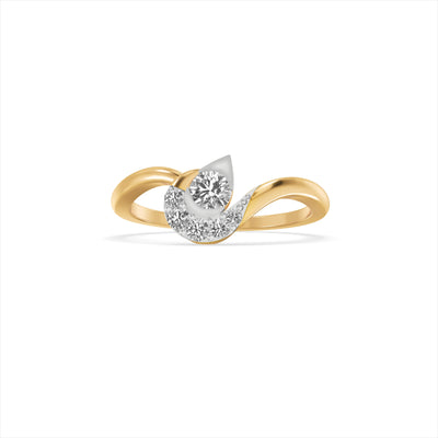 Everlasting 9KT Gold Laboratory Grown Diamond Ring