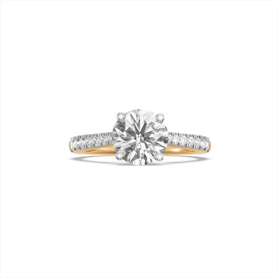 Forever Yours 9KT Gold Laboratory Grown Diamond Ring