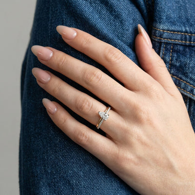 Sealed With Love 9KT Gold Laboratory Grown Diamond Ring