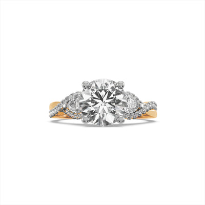 Falling in Love 9KT Gold Laboratory Grown Diamond Ring