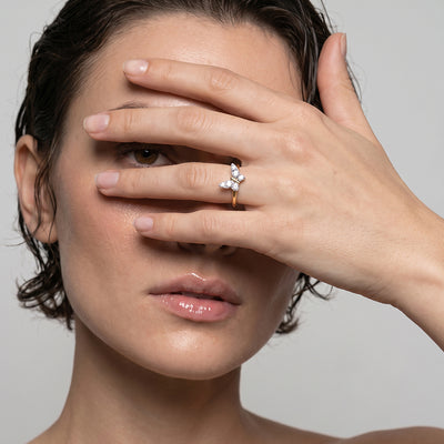 Starlit Wish 9KT Gold Laboratory Grown Diamond Ring