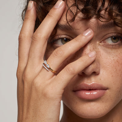 Vesper Glow 9KT Gold Laboratory Grown Diamond Ring