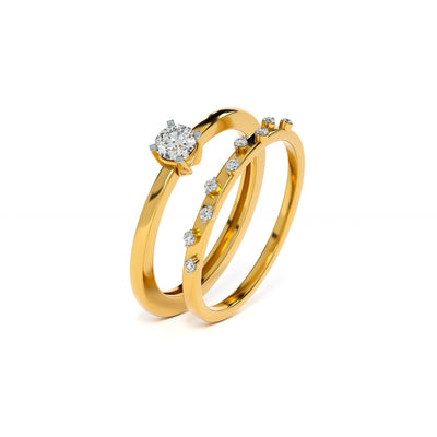 Trail 9KT Gold Laboratory Grown Diamond Ring