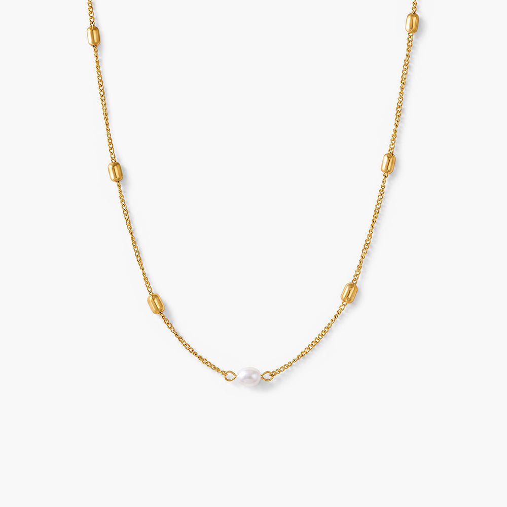 Single Pearl Necklace