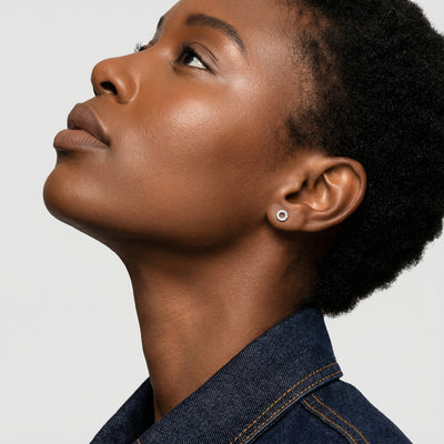 Bloom Inspired 9KT Gold Laboratory Grown Diamond Stud Earring