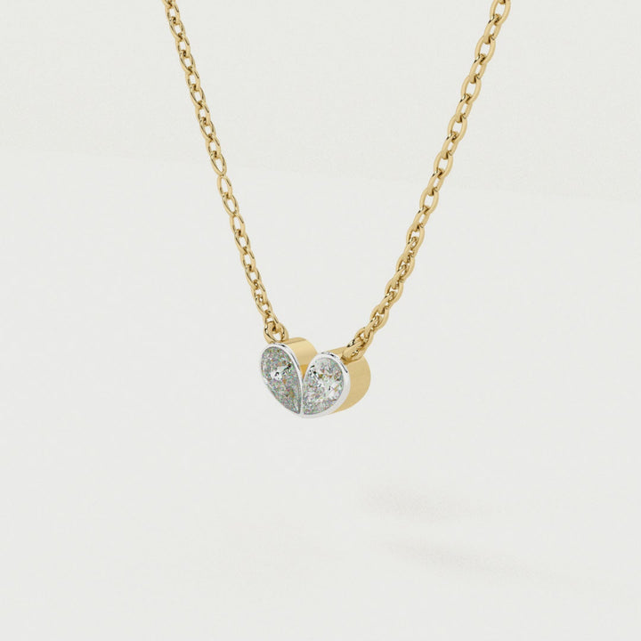Forever Together 9KT Gold Lab Grown Diamond Necklace