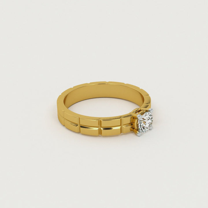 Code of Love 9KT Gold Lab Grown Diamond Ring - 1